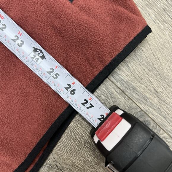 Columbia 1/2 Zip Fleece Jacket Sz Small Mens Maroon Sequoia Grove $60 - Picture 3 of 12